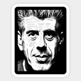 anthony bourdain Sticker